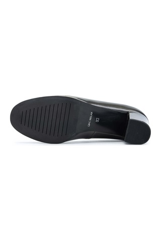 Relax Anatomic Kadın Hakiki Deri Gri Rugan Comfort Ayakkabı 611 H60001-03 Bn Ayk Y24 Vernıce Grey Mtl Gri