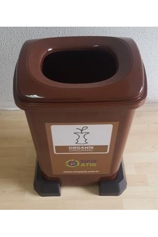 Sıfır Atık Geri Dönüşüm Atık Kovası Organik Atık Kovası 50 Lt