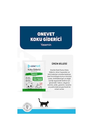 Onevet Kedi Kumu Koku Giderici Yaseminli 15 Adet 25 Gr