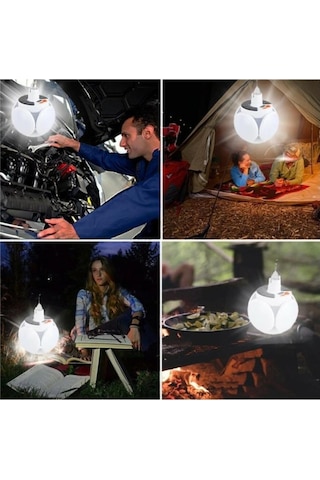 Solar Güneş Enerji Ve Usb Sarjlı 5 Kanatlı Bahçe Aydınlatma Led A (546224264)