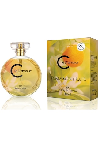 Cle D'Amour Powdering Fruits Women Vegan EDP Kadın Parfüm Oryantal 3 x 50 ML