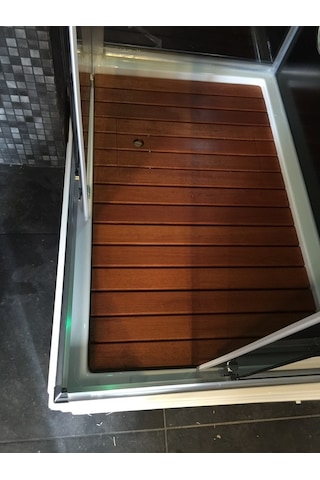 Elyise Duş Dikdörtgen Duş Üstü Kompakt Sistem 80 x 110 Beyaz