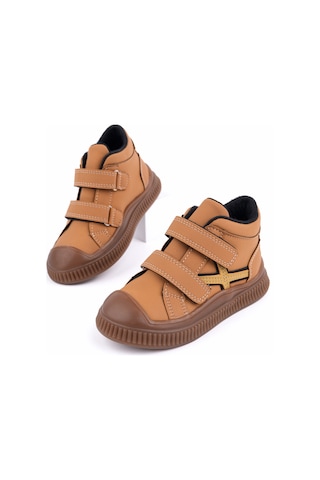 Muggo Nemo Çift Cırtlı Unısex Çocuk Bot Camel