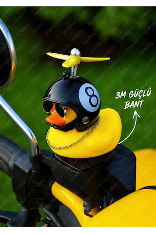 Pervaneli Motorcu Civciv Motosiklet & Bisiklet Gidon Süsü