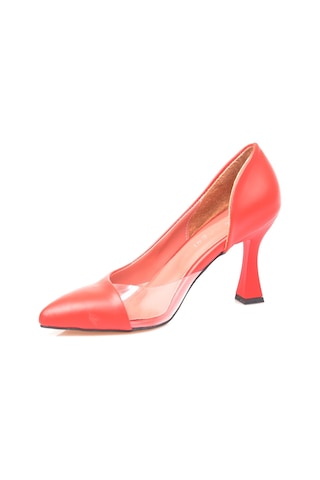 New Angel 653 Kadın Şeffaf Detaylı Klasik Stiletto