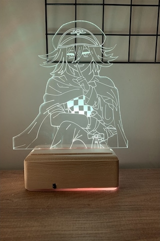 Kokichi Oma Danganronpa 16 Renk Gece Lambası Çok Renkli