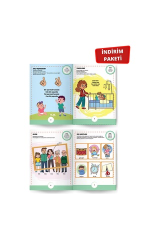 Çocuk Akademi Şimdi Konuşma Vakti Seti Ve Kes Boya Yapıştır Taşıtlar