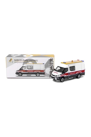 Tiny City Iveco Daily Police Tsd Beyaz 1/76 Model Araba