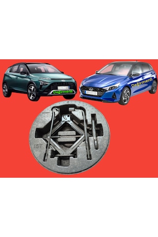 Hyundai İ20-bayon 2021-2024 Arası Uyumlu Kriko Seti