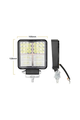 Sis Lambası Kare Flaşlı 12-24v/ Lass313