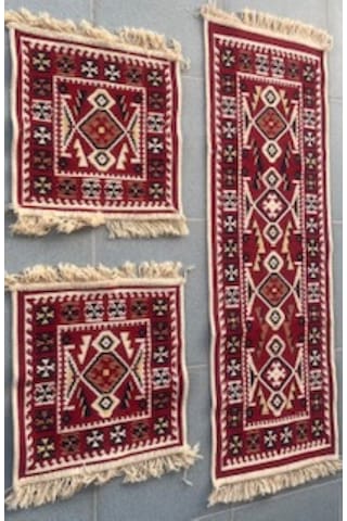 Oto Koltuk Kilim Seti | Araç Koltuk Kılıfı 3'lü set