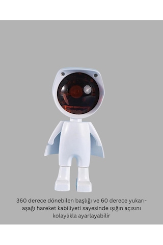 360 Ayarlanabilir Başlıklı Astronot Gece Lambası Diğer