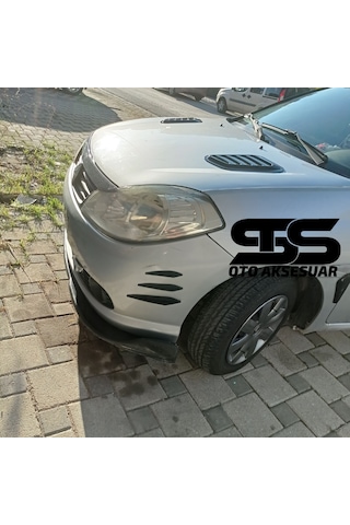 Renault Symbol Thalia Uyumlu Piano Black Kaput Üstü Havalandırma Izgarası