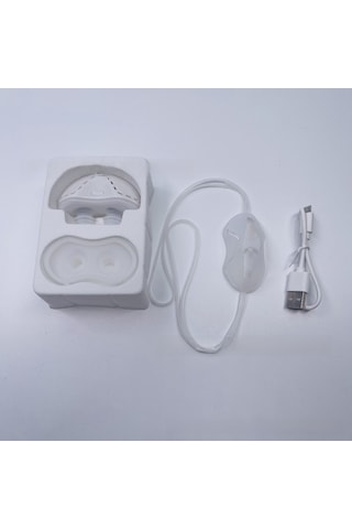 Qingmipy Güncellenmiş Beyaz Silikon Burun Tıkanıklığı Ve Horlama Önleyici, Uyku Sağlığı İçin Elektrikli Burun Açıcı, Ticari Satışa Elverişli