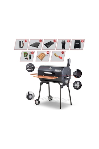 Guruss CG-075 BBQ Mangal Gurme Paketi Pürmüzlü Set