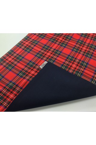 Amerikan Servis Kırmızı Ekose 2'li Set Diğer