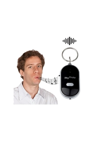 Ams Net Anahtar Bulucu Anahtarlık Sese Duyarlı Işıklı Anahtarlık Aparat