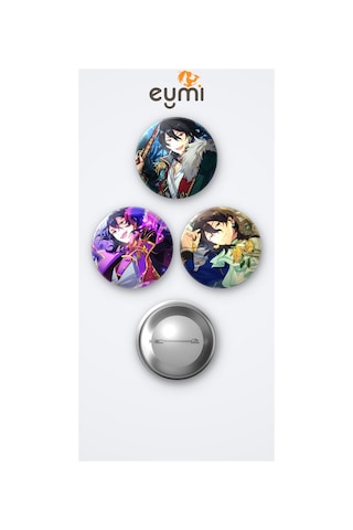 The Ensemble Stars Rei Sakuma 3'lü Metal Rozet Seti 58mm İğneli Buton Çanta Yaka Rozeti Çok Renkli The Ensemble Stars Rei Sakuma 3'lü Metal Rozet Seti 58mm İğneli Buton Çanta Yaka Rozeti Çok Renkli