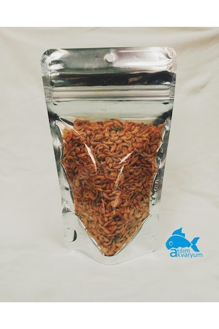 Kurutulmuş Karides Gammarus Balık Yemi Premium Kalite 250ml