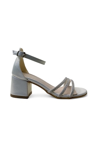 903 Genç Çocuk & Kadın Topuklu Abiye Ayakkabı Sedef