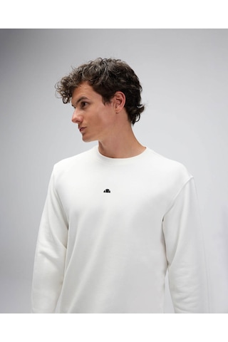 Ellesse Beyaz Erkek Sweatshirt Em556 Beyaz