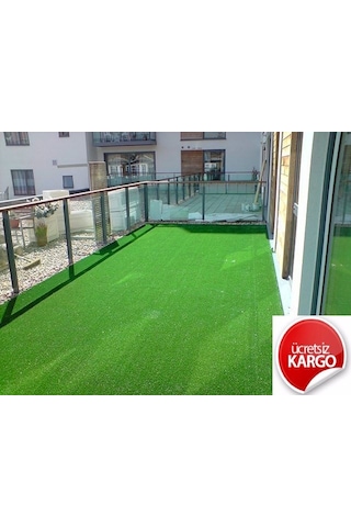 Çim Halı - En 2 Metre - Boy 5 Metre Çimhalı Paspas Suni Yapay Bah