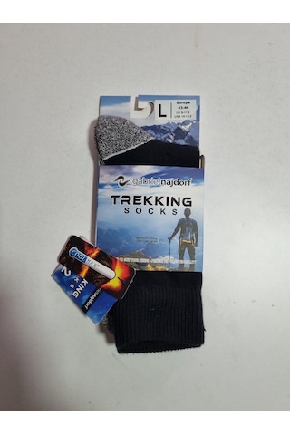 Gabriel Najdorf Termal Trekking Çorap Siyah-Gri