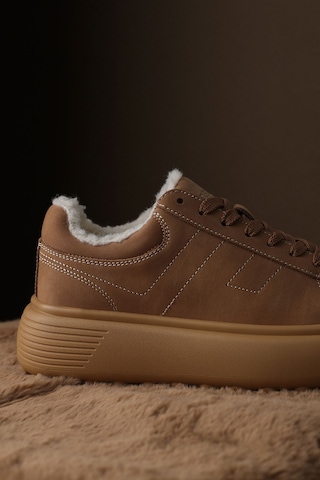 Lufian Zenya Kadın Sneaker Ayakkabı Deve Tüyü Deve Tüyü 122230038100440 Deve Tüyü