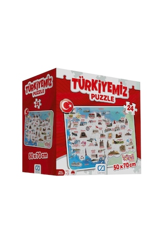 Ca Games Türkiyemiz 24 Parça Puzzle CA.5079