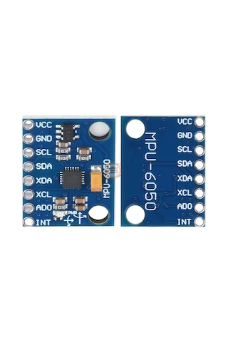 Mpu6050 Sensör 6 Eksen Imu Gy-521 Jiroskop İvmeölçer Modülü Arduino Drone Robot