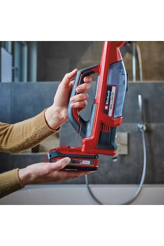 Einhell Brillianto 3437100 1x2.5AH Akülü Teleskobik Uzatmalı Cam Temizleme Makinesi