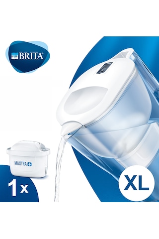BRITA Aluna XL Filtreli Su Arıtma Sürahisi - Beyaz