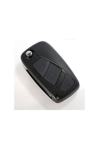 Fiat Fiorino Punto Linea Ducato Uyumlu Kumanda Kabı 3 Tuş Logolu Anahtar