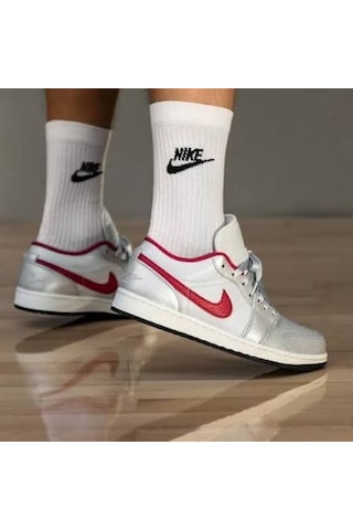 Nike Jordan 1 Low Spor Ayakkabı GRİ
