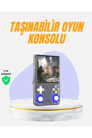 Çift Joystickli Retro Oyun Konsolu 2500mah Bataryalı Diğer
