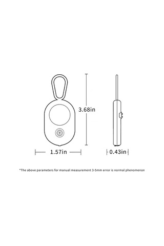 Geeroyoo Seyahat, Otel, Ofis, Araç Ve Banyo Güvenliği İçin Geniş Açılı Taşınabilir Kızılötesi Gizli Kamera Dedektörü