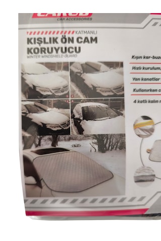 Replax Kışlık Otomobil Araç Ön Cam Koruyucu Kar Buz Önleyici Katmanlı 150x96 Cm