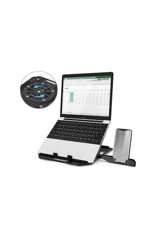 Ally Yükseklik Ayarlı Dizüstü Laptop-tablet Standı Telefon Tutucu- 5775 Renk: Beyaz
