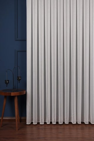 Arben Anon Eteği Kurşunlu Düz Tül Perde / Ölçünüze Özel Dikim