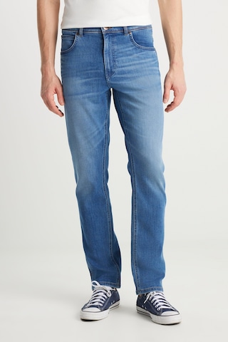 Wrangler Texas Slim Erkek Denim Pantolon W12s00018357 Mavi