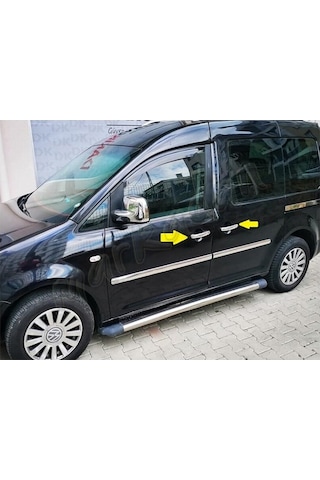 Db Chrome Vw Caddy Kapı Kolu Nikelajı 2004-2014 4 Kapı P.Çelik