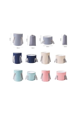 Dancemonkey Outdoor Seyahat Katlanır Ayak Pedikür Spa Banyo Havzası L Mavi Mavi