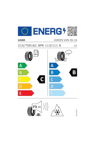 Leao 215 75 R16 113/111r Lt 8pr İgreen Van 4s Hafif Ticari 4 Mevsim Lastik 2025