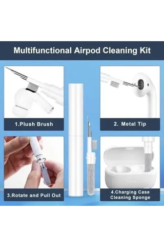 Çok Amaçlı Kulaklık Temizleme Kiti -9048990532478