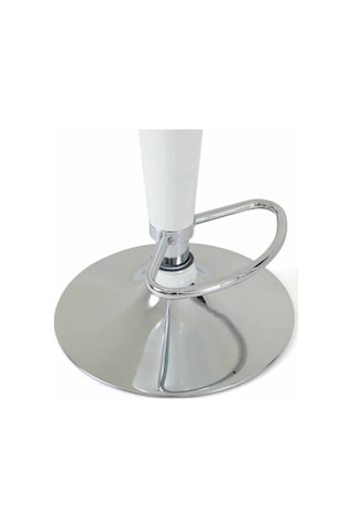 Just Home Lara Bar Sandalyesi - Beyaz Beyaz