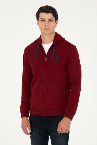 U.s. Polo Assn. Erkek Bordo Sweatshirt 50289028-vr014 Bordo