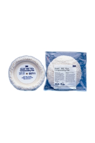 3m 05711 Hookit Beyaz Yün Pasta Cila Makine Keçesi