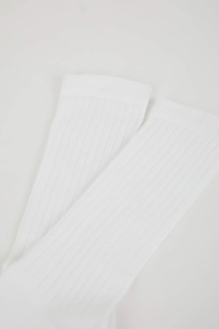 Defacto Kız Çocuk 2'li Pamuklu Uzun Çorap C2921A8NSWT1