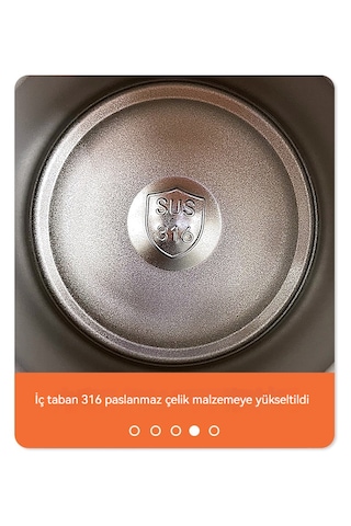 Büyük Kapasiteli 316 Paslanmaz Çelik Termos Bardak Beyaz