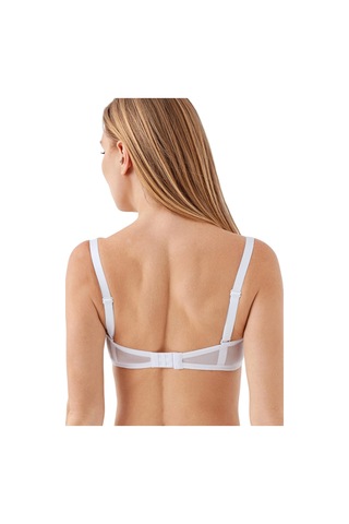 New Bra Newbra Lingerie 347057 Kadın Dolgusuz Straplez Basic Desteksiz C Cup Sutyen Beyaz